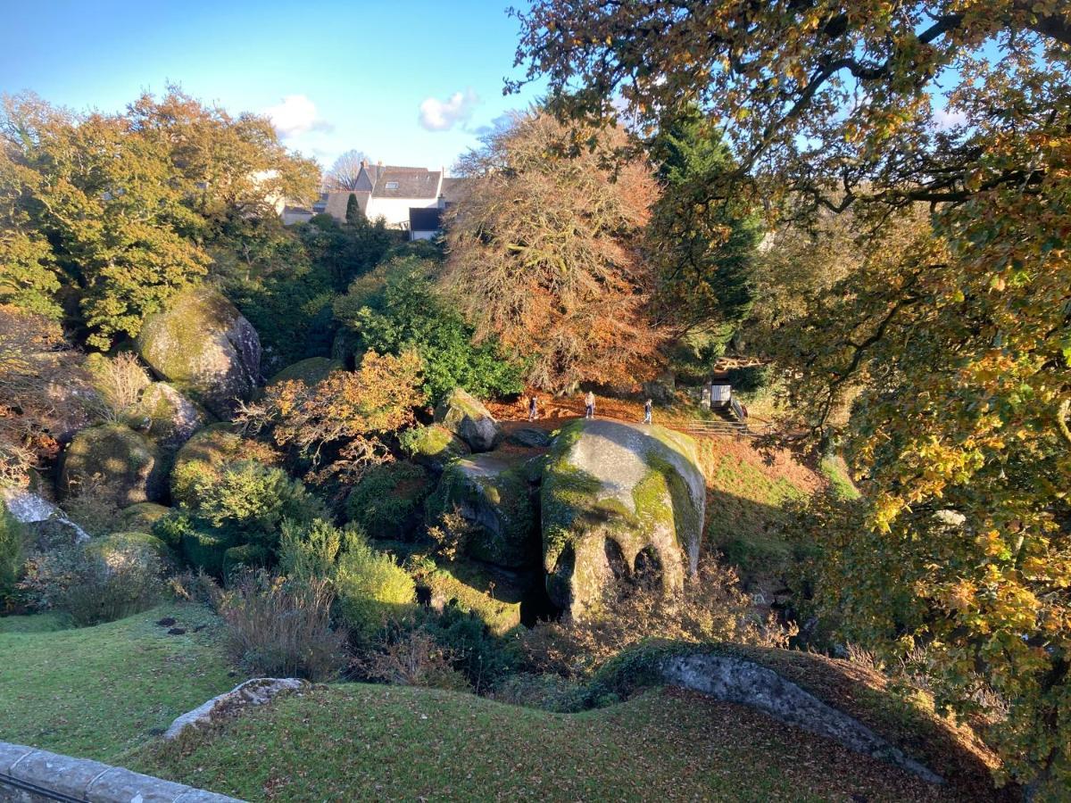 Vue Imprenable Sur Le Moulin Du Chaos ! Apartman Huelgoat Kültér fotó